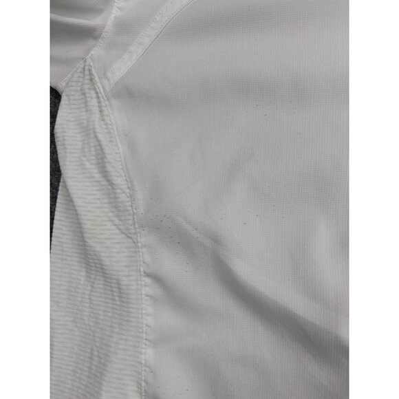 Columbia Titanium Shirt Womens Large White Omni Shade Long Sleeve Hiking Fishing - Picture 6 of 9